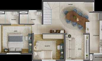 Imagem 7: Apartamento à venda em Campinas-SP: 2 quartos, 1 suíte, 2 salas, 2 banheiros, 2 vagas de g