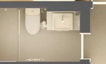 Imagem 6: Apartamento à venda em Copacabana, Rio de Janeiro - 1 quarto, 1 sala, 1 banheiro, 33,89 m²