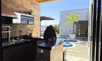 Imagem 5: Impecável casa em condomínio com 3 quartos e 257m² em Hortolândia-SP, no Residencial Jardi