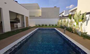 Imagem 1: Casa de Luxo em Condomínio na Boa Esperança - Paulínia-SP: 3 Quartos, 2 Suítes, 3 Salas, 4