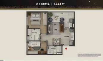 Imagem 4: 2 dormitórios na Avenida Do Anastacio