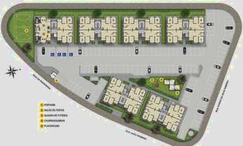 Imagem 3: Vistta Vila União Apto 48,45 2 Dorms,Sala,Cozinha,Banheiro,Varanda