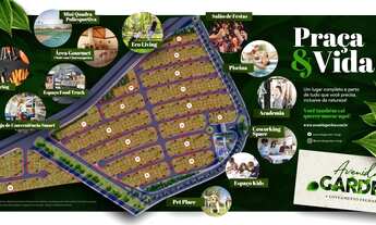 Imagem: Lançamento Avenida Garden Loteamento Fechado