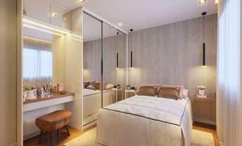 Imagem 3: Torre Piemonte 44,46,47m2 2 Dorms,Sala,Banheiro,Cozinha Americana,Varanda e Lazer Completo