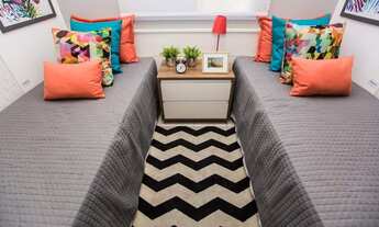 Imagem 3: Lançamento Vila dos Ibirás Casa 2 dormitórios 43,33 m2 2 pontos para Ar Condicionado Te