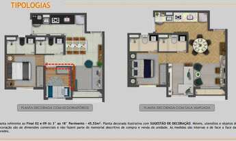 Imagem 6: Lançamento Next Residence Aptos 45m2 a 69m2, 2 Dormitórios, 1 Suíte, Varanda, Área de Laze
