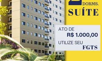Imagem 7: Lançamento Rampazzo Residencial Apto 51,72m2, 2 Dormitórios, 1 Suíte, 4 Tipos de Plantas
