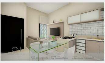 Imagem 3: Casa 68m2, 2 Dormitórios, 1 Suíte, Jardim de Inverno, 2 Vagas de Garagem, Cozinha Integrad