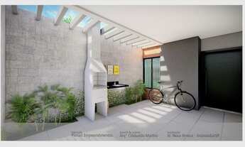 Imagem 2: Casa 68m2, 2 Dormitórios, 1 Suíte, Jardim de Inverno, 2 Vagas de Garagem, Cozinha Integrad