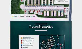 Imagem 3: Residencial Monteserrat, Casas Sobrados de 52,26m2 a 67,72m2, 2 Dormitórios, Quintal, Vara