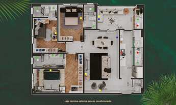 Imagem 7: Breve Lançamento Esmeralda Residencial Apartamentos de 101,57m2, 3 Dormitórios, 2 ou 3 Suí