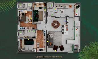 Imagem 6: Breve Lançamento Esmeralda Residencial Apartamentos de 101,57m2, 3 Dormitórios, 2 ou 3 Suí