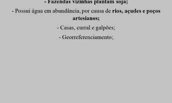 Imagem 2: Fazenda 1958 Hectares, Planta 1500 Hectares, Rica em Água com Rios, Açudes, Casas, Curral