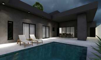 Imagem 6: Sobrado lindissimo, 3 suítes, lavabo, escritório, piscina com cascata, sala de jantar/esta