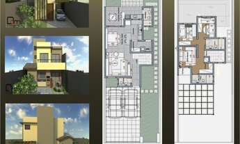 Imagem 5: Belo sobrado em construção no Terras da Estância com 3 dormitórios,1 suíte, banheiro socia