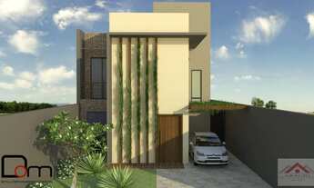 Imagem 2: Belo sobrado em construção no Terras da Estância com 3 dormitórios,1 suíte, banheiro socia