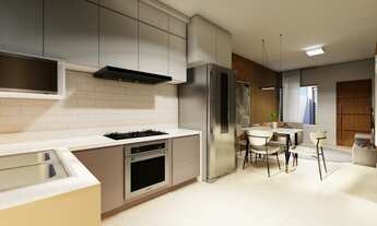 Imagem: Casas 56m2, 2 Dormitórios, Cozinha Americana