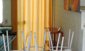 Imagem 7: Kit Net 45m2 Suíte, Sala, Cozinha Integrados, Varanda,Semi-Mobiliado, Decorado, com Eletro