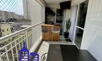 Imagem 3: LINDO APARTAMENTO DE 87 M²/2 DORMITÓRIOS/1 VAGA/ VARANDA GOURMET À VENDA NO CONDOMÍNIO ABS