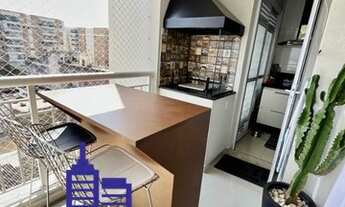 Imagem 2: LINDO APARTAMENTO DE 87 M²/2 DORMITÓRIOS/1 VAGA/ VARANDA GOURMET À VENDA NO CONDOMÍNIO ABS