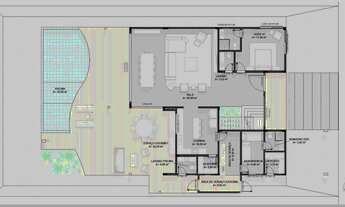 Imagem 5: Casa na Praia do Forte. Composta com 5 suítes situada no Condomínio Piscinas Naturais