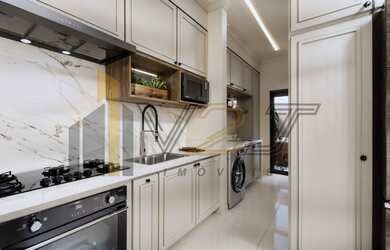 Imagem 5: Casa sobrado decorada à venda no Condomínio Saint Michel Village no bairro Pinheirinho em