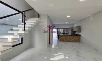 Imagem 2: Casa de alto padrão à venda em condomínio no Jardim Park Real, Indaiatuba-SP: 3 quartos, 3