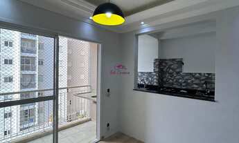 Imagem 2: Apartamento à venda em Salto-SP, no bairro Bela Vista, com 2 quartos, 1 suíte, 2 salas, 2