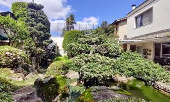 Imagem 2: Casa espetacular com jardim oriental, quatro dormitórios e cinco vagas