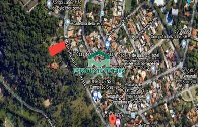 Imagem 3: Lote à venda com 1.261 m2, no Braúnas, Pampulha, Belo Horizonte, MG