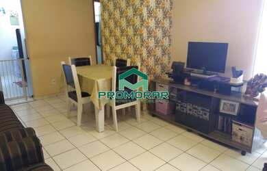 Imagem 4: Apartamento no primeiro andar com sala,cozinha com área de serviço, dois quartos, um banhe