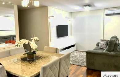 Imagem 2: Apartamento a venda na Vila Bocaina em Muá, com 3 quartos sendo uma suite, sala com sacada