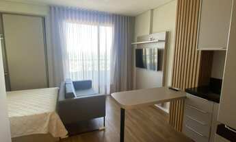 Imagem 2: Studio Mobiliado para Locação no Goiabeiras Cuiabá: 1 Quarto, 1 Suíte, 1 Vaga, 26m² - Stud