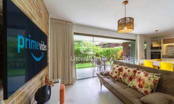 Imagem 4: 2 quartos térreo garden privativo, área privativa total de 164m², condominio frente mar em