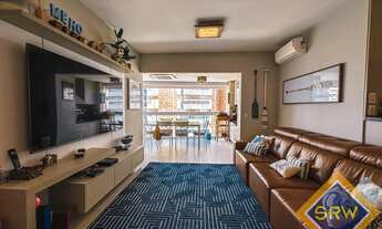 Imagem 4: Apartamento com Varanda gourmet climatizada com fechamento em vidro retrátil