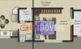 Imagem 6: CORAIS RESIDENCE, 2 dormitórios, 2 suíte, 2 banheiro, 2 vagas na garagem, 81M² de Área Con