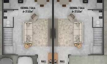 Imagem 7: Amplo e moderno sobrado no centro de Piçarras com suíte master, closet e piscina