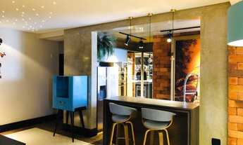 Imagem 6: ![CDATA[Apartamento mobiliado de alto padrão no Centro de Brusque.]]