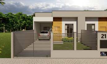 Imagem 3: ![CDATA[Lançamento na limeira casa com 2 Quartos mais 1 suíte com um ótimo espaço nos fun