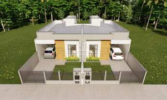 Imagem 4: ![CDATA[Lançamento na limeira casa com 2 Quartos mais 1 suíte com um ótimo espaço nos fun