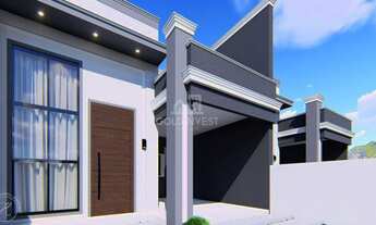 Imagem 6: ![CDATA[Casa com 3 quartos (1 suíte) com passagem lateral no centro da Guabiruba ]]