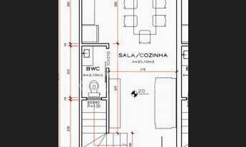 Imagem 5: ![CDATA[Sobrado com dois quartos na Volta Grande ]]