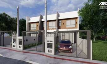 Imagem 2: ![CDATA[Casa com 2 quartos e passagem lateral no loteamento Florence]]