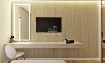 Imagem 4: ![CDATA[Casa com 2 quartos e passagem lateral no loteamento Florence]]