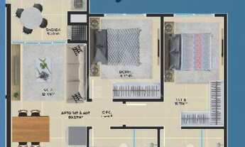 Imagem: ! CDATA COD. 105 APTO. 407 UNIQUE