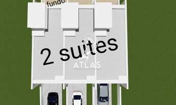 Imagem 2: ![CDATA[CASA NO BAIRRO LIMEIRA RESIDENCIAL CAETANO COM 2 SUÍTES ]]