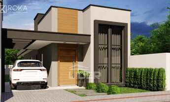 Imagem: Casa com arquitetura moderna Loteamento