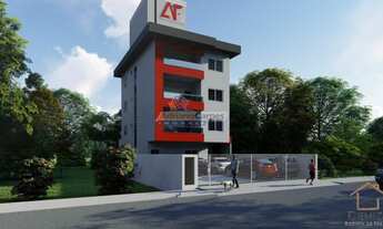 Imagem 3: Apartamento na planta de 2 quartos e 1 suíte à 280 metros da praia de Balneário Piçarras S