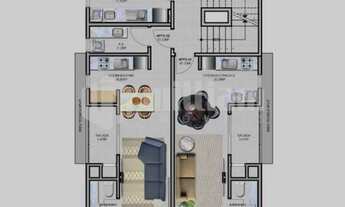 Imagem 3: ![CDATA[AP. 202 MOBI RESIDENCE - PEREQUE-SC ]]