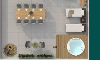 Imagem 6: Cobertura Duplex Bessa, 450 metros da Orla com 90m² 2Qtos, 1 Suíte, Varanda